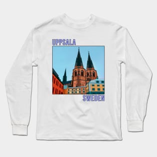 Uppsala Sweden Scandinavian Long Sleeve T-Shirt